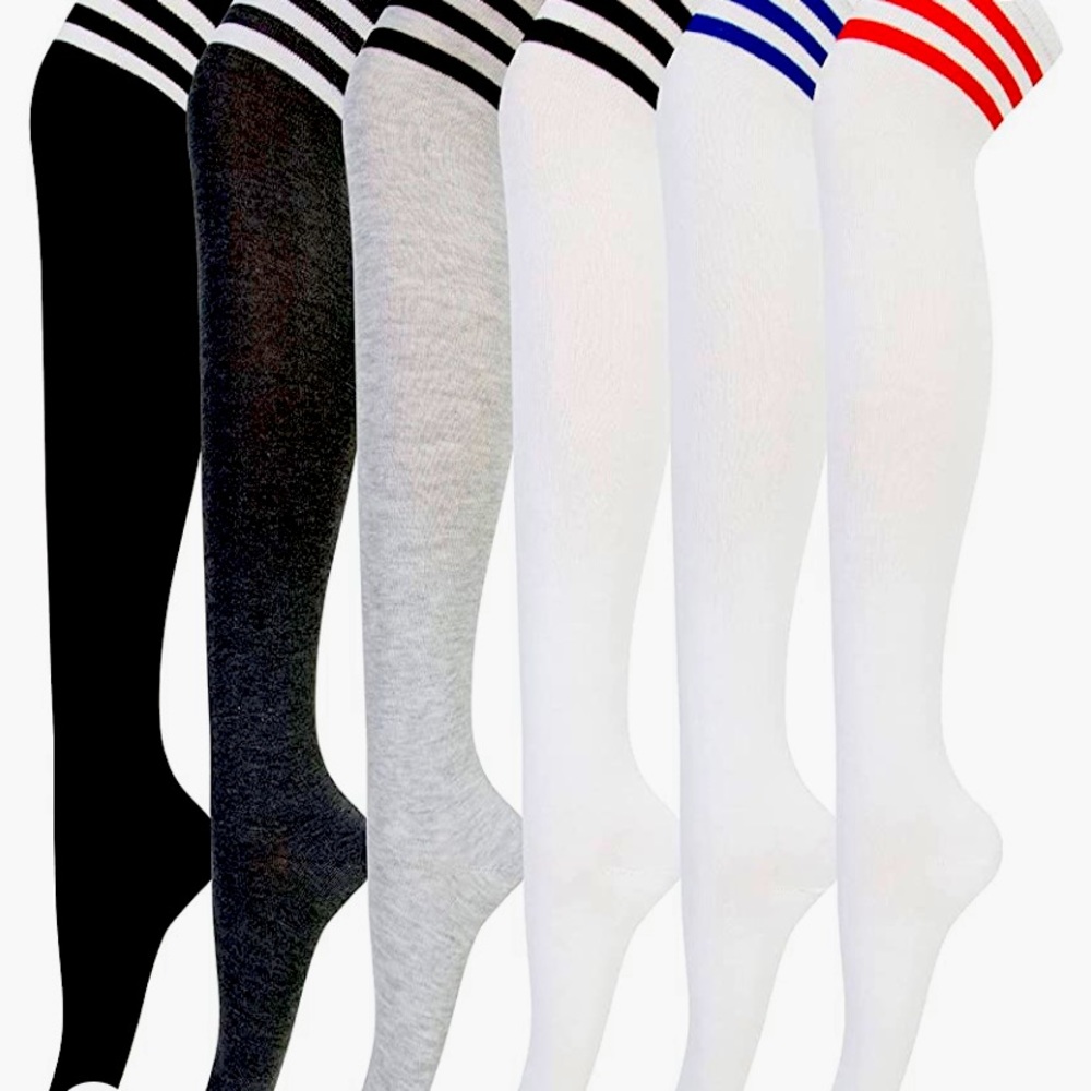 Rise to the occasion thigh high socks